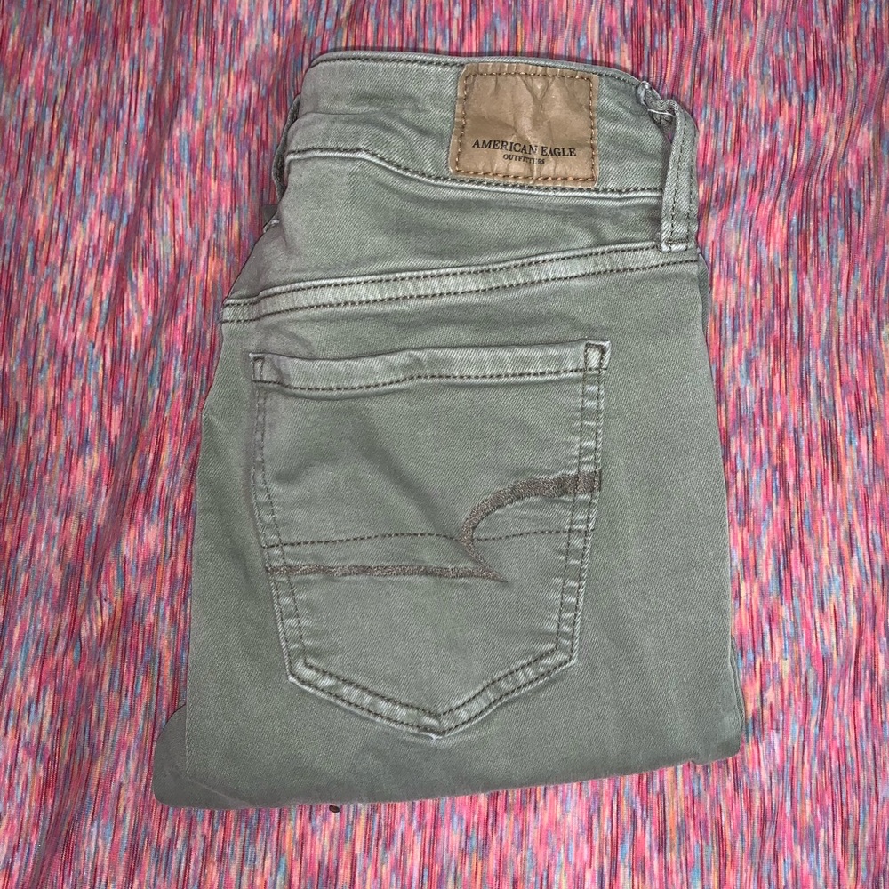 Super stretch x AE skinny jeans
